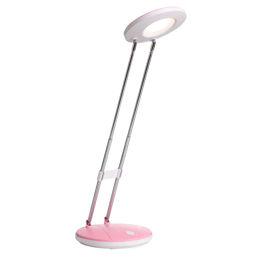 A5 LED Bordlampe Lyserød billede 1