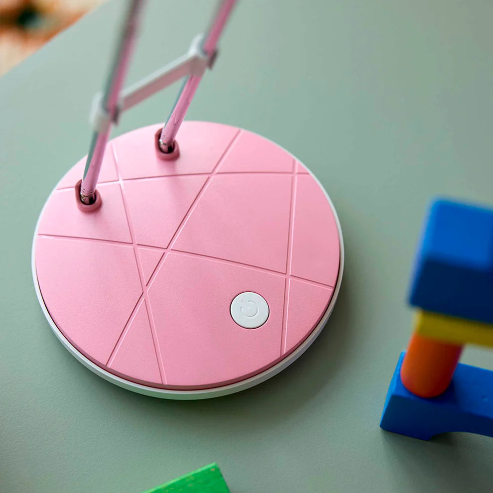 A5 LED Bordlampe Lyserød billede 4