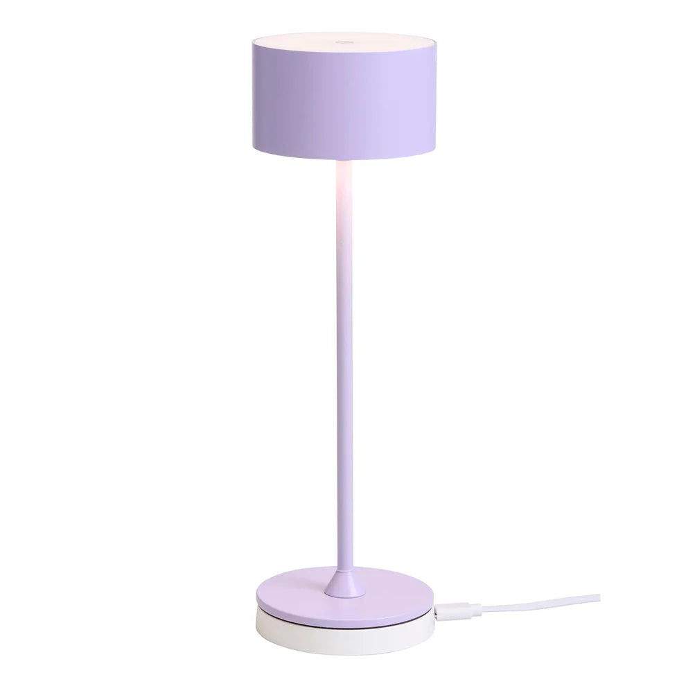 Bistro LED Bordlampe Støvet Lilla billede 2
