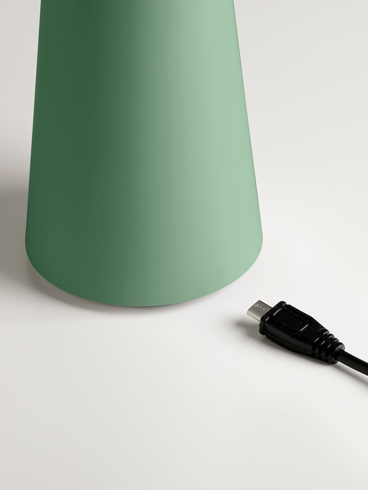 Move Me Støvet Grøn Portable Bordlampe billede 4