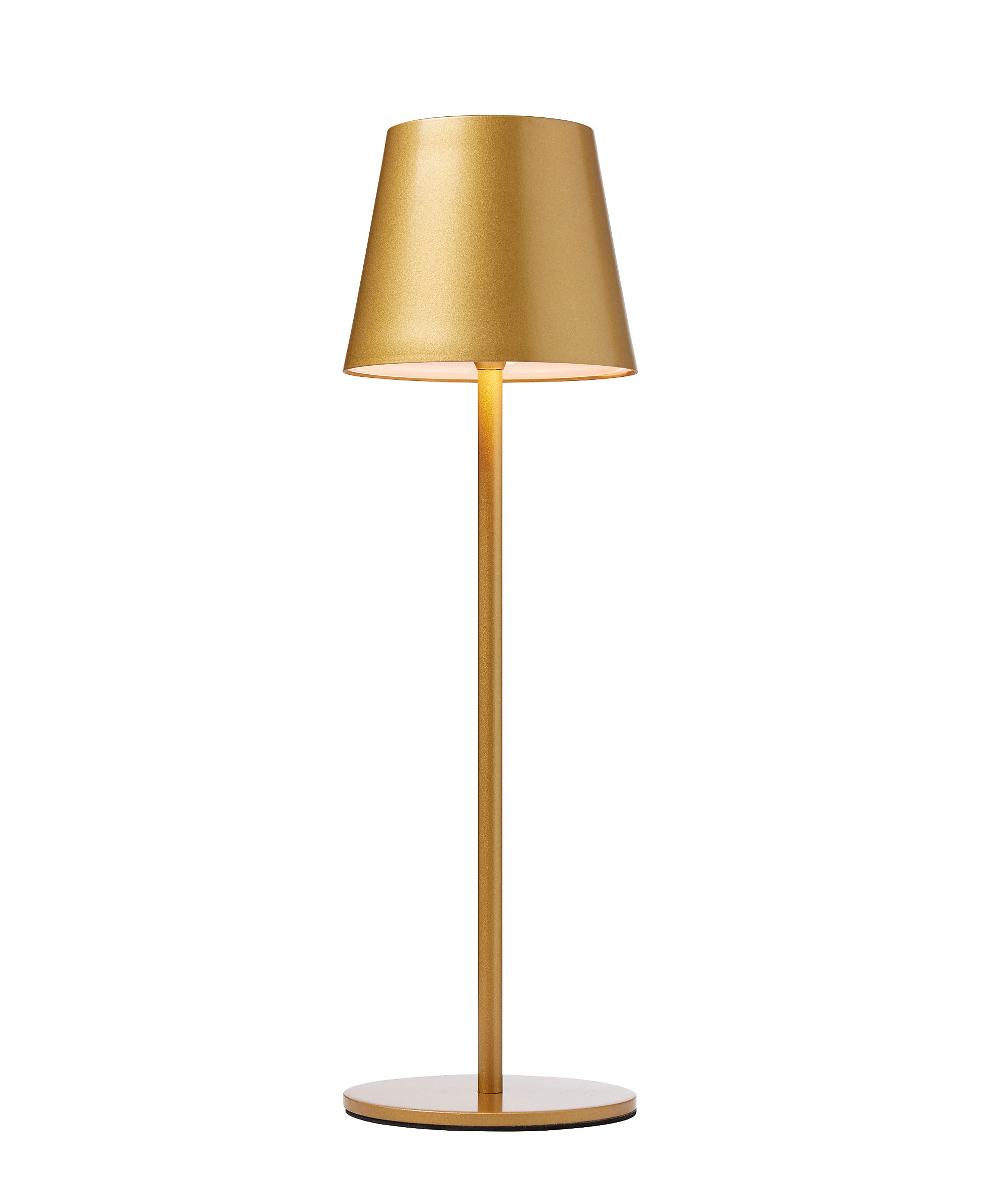 One bronze portable LED bordlampe billede 1
