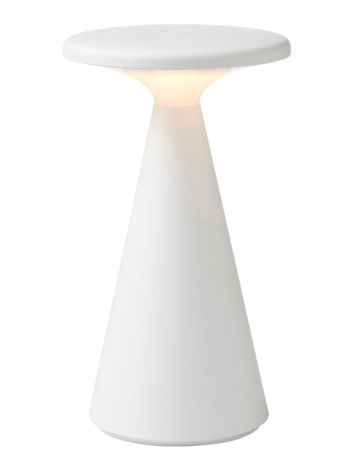 Nyhavn hvid portable LED bordlampe billede 1