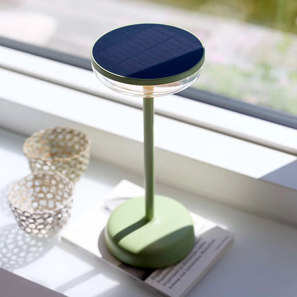 Breeze LED Bordlampe Støvet Grøn billede 2