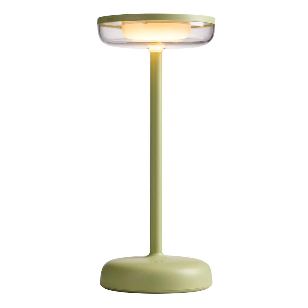 Breeze LED Bordlampe Støvet Grøn billede 1