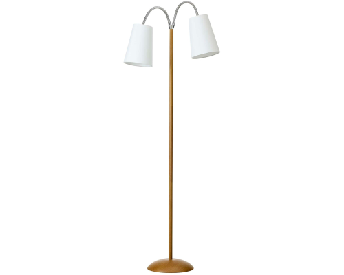 Nielsen Light Tango trælook gulvlampe billede 1