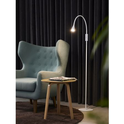 Twist Gulvlampe, LED 3.5W 150CM - Hvid billede 3