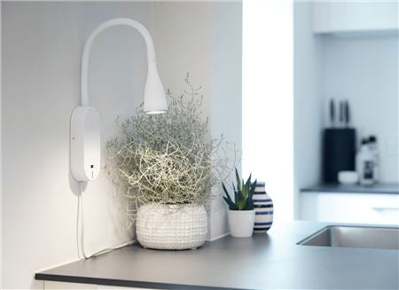 Nielsen Light Eye USB Hvid - Væglampe billede 4