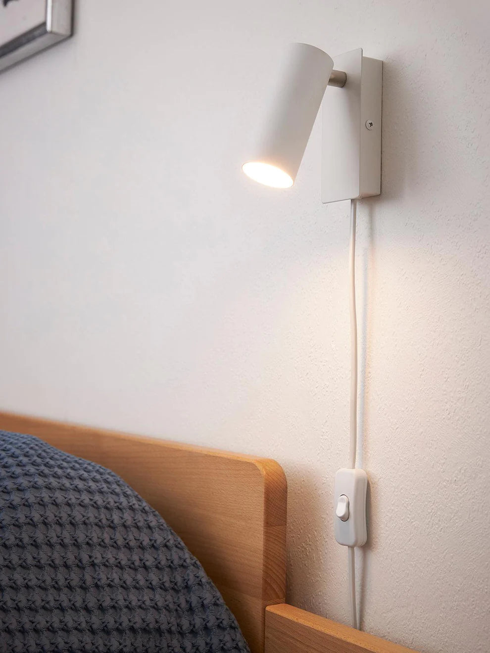 Ego Væglampe Hvid m. USB - Nielsen Light billede 3