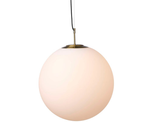 Nielsen Light Cafe Nora Ø50 opal/messing pendel billede 1