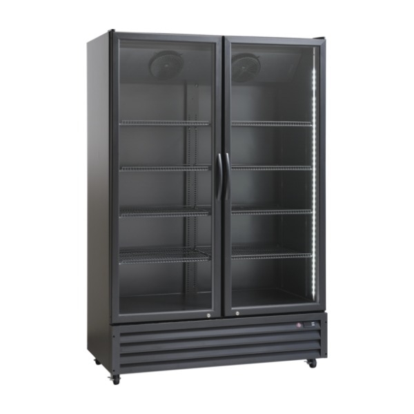 Scancool SD 1326 BE displaykøleskab billede 2