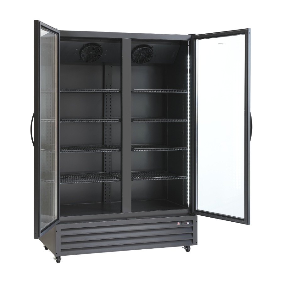 Scancool SD 1326 BE displaykøleskab billede 6