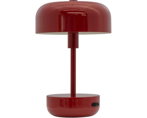 Dyberg Larsen Haipot mørkerød bordlampe portable billede 1