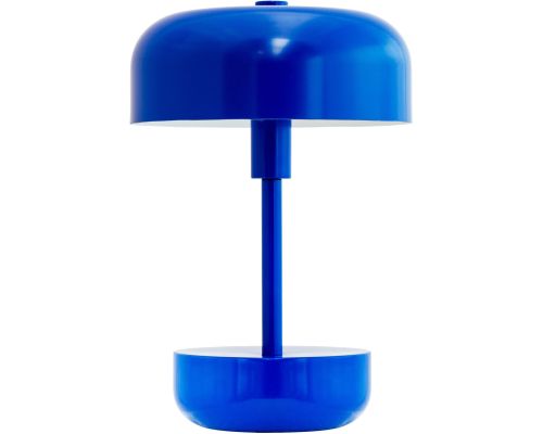 Dyberg Larsen Haipot LED blå bordlampe portable billede 1