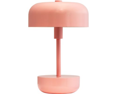 Dyberg Larsen Haipot LED lyserød bordlampe portable billede 1