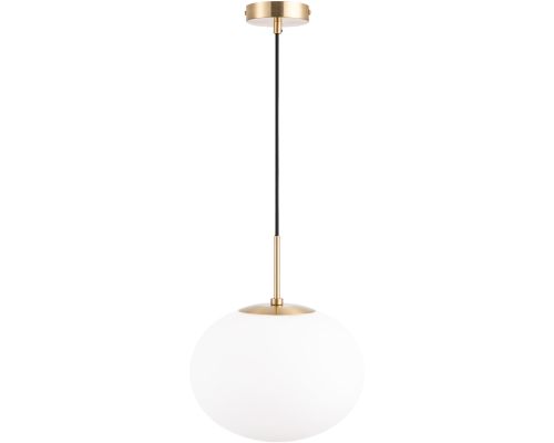 Dyberg Larsen Princess opal/messing pendel billede 1