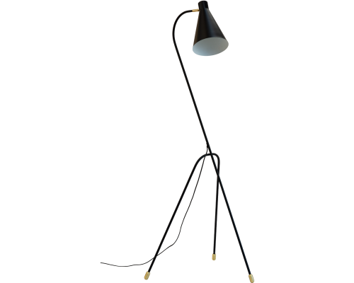 Dyberg Larsen Miles sort gulvlampe billede 1