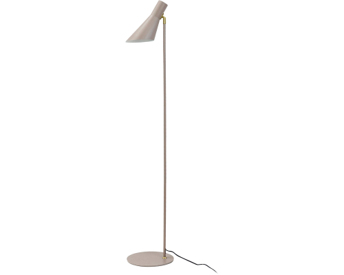 Dyberg Larsen DL12 beige/messing gulvlampe billede 1