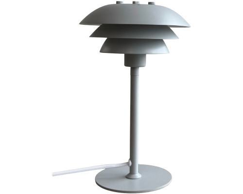 Dyberg Larsen Sixteen grå bordlampe billede 1