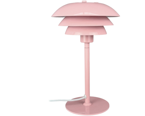 Dyberg Larsen Sixteen lyserød bordlampe billede 1