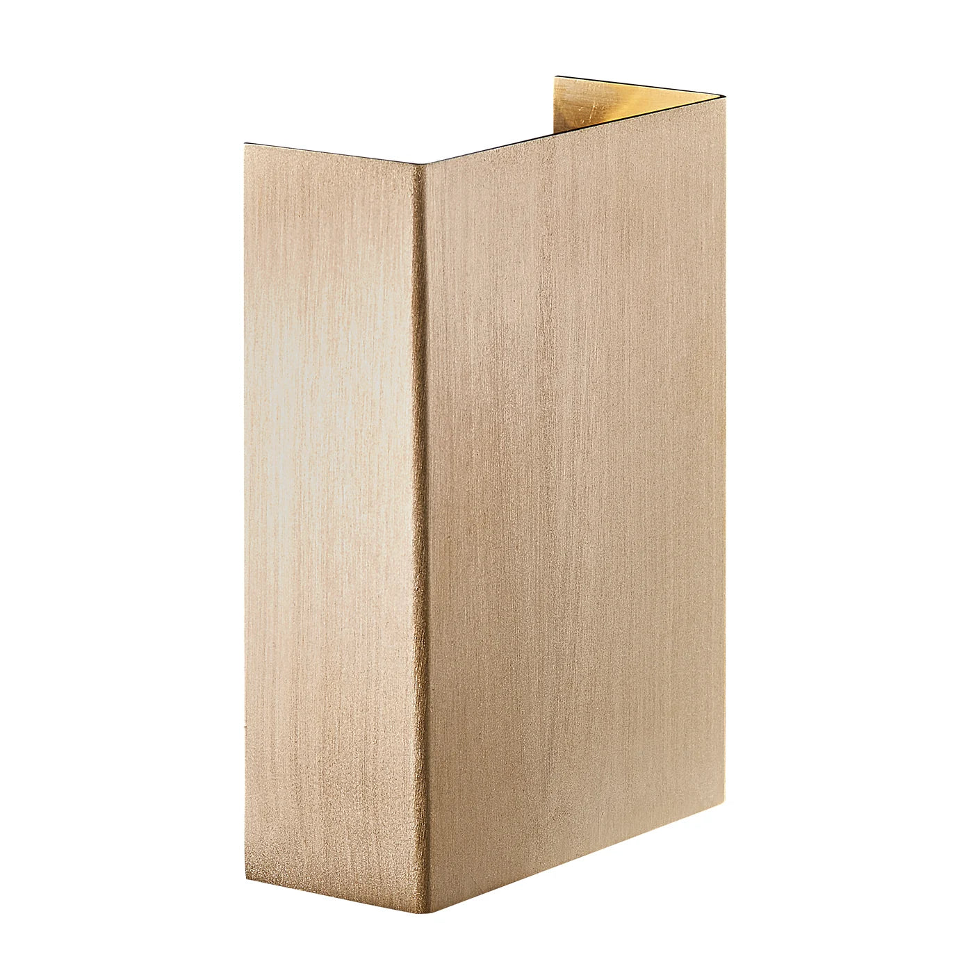 Fold 10 Væglampe LED IP54, Messing - Nordlux billede 1