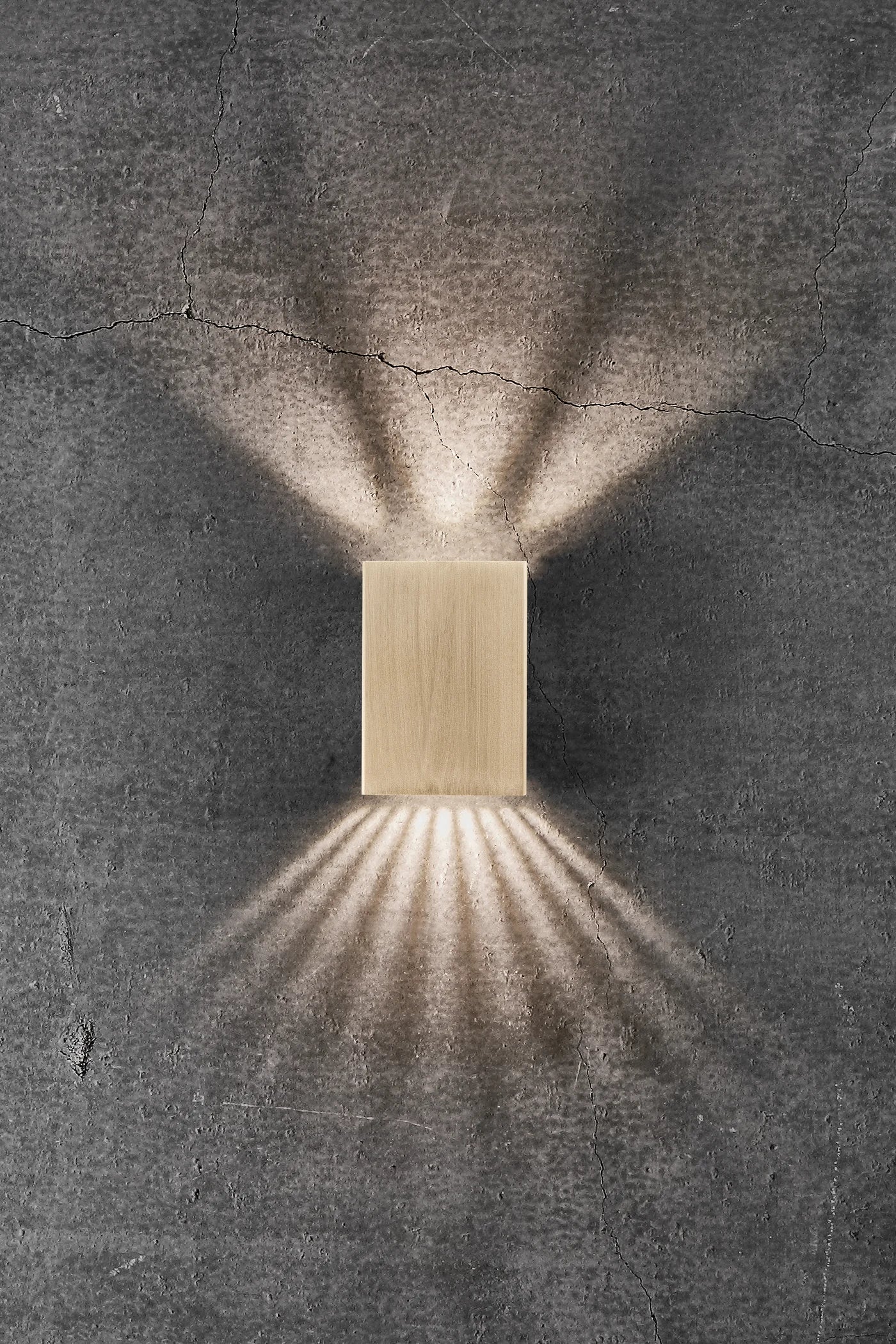 Fold 10 Væglampe LED IP54, Messing - Nordlux billede 3