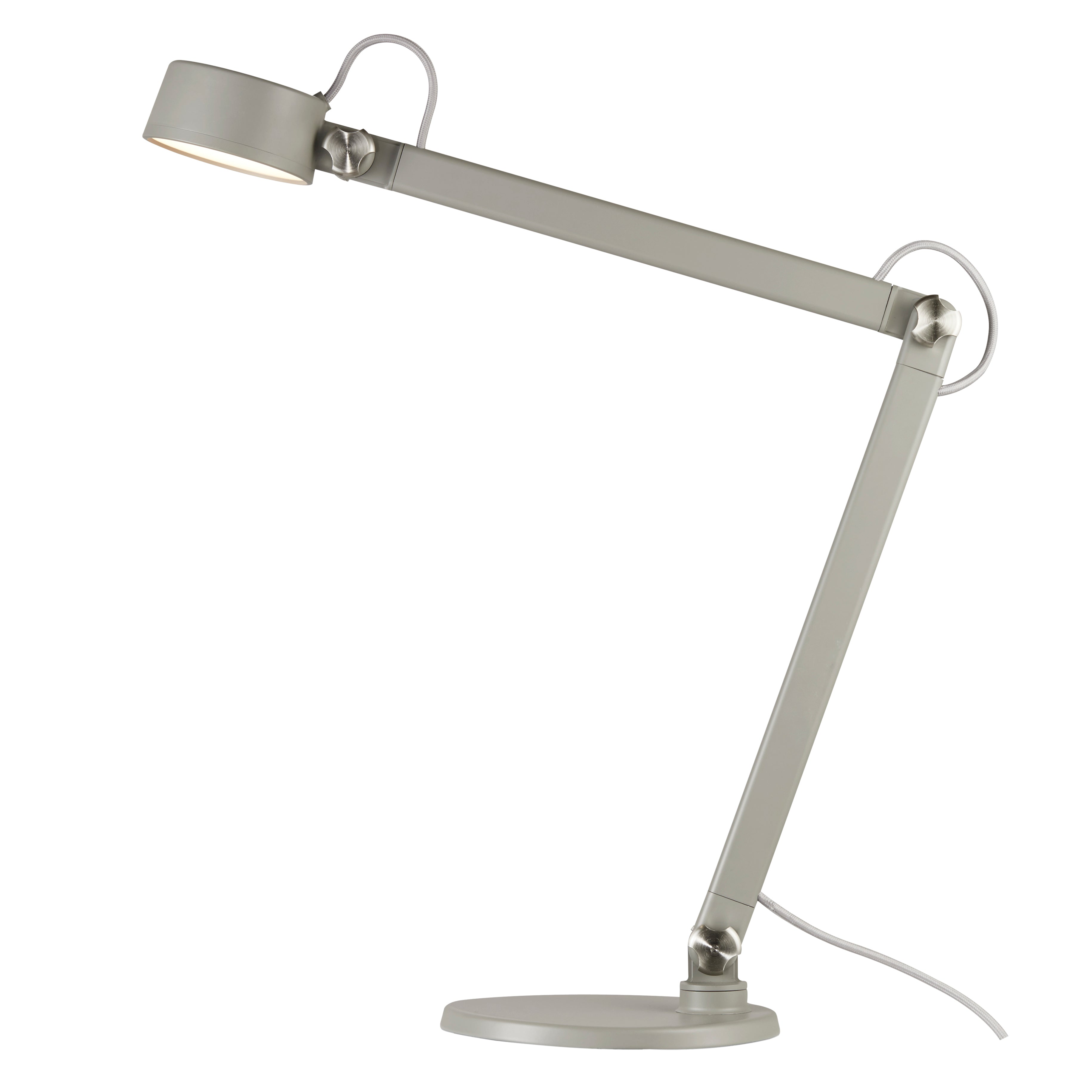 Nobu LED grå bordlampe billede 1