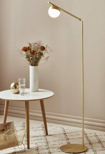 Nordlux - Contina Gulvlampe, Messing billede 3