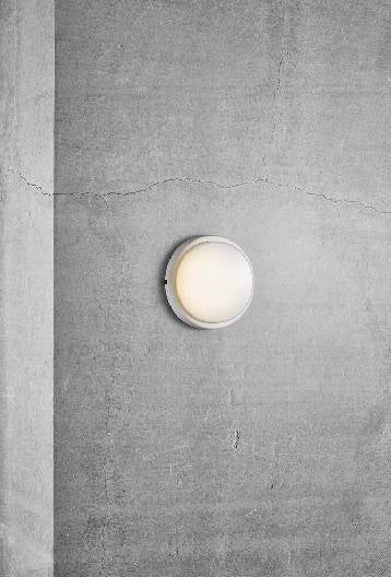 Nordlux - Cuba Energy Round LED Væglampe, Hvid billede 3