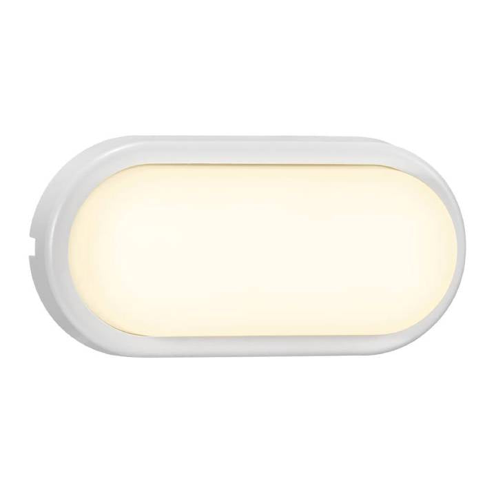Nordlux - Cuba Energy Oval LED Væglampe, Hvid billede 1