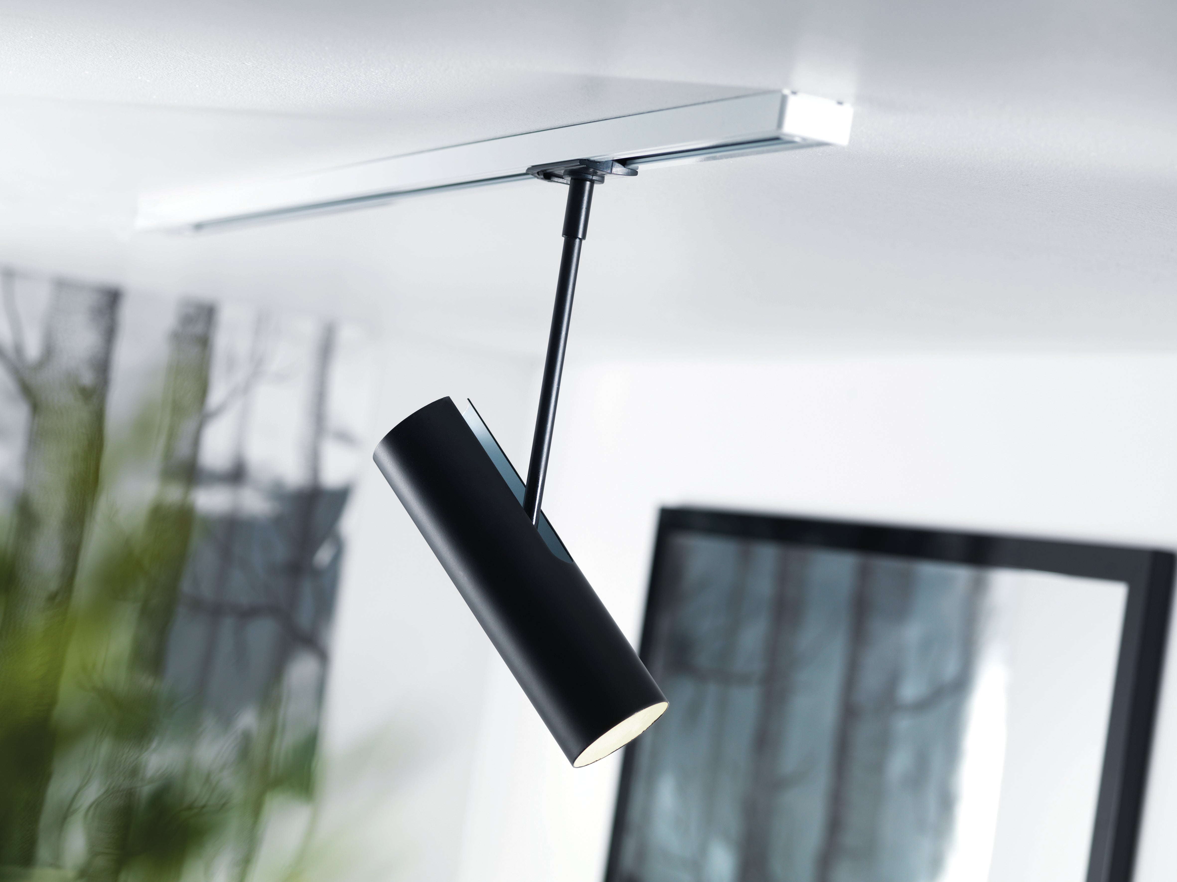 MIB sort loftslampe billede 3