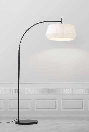Nordlux - Dicte E27 Gulvlampe, Hvid billede 4