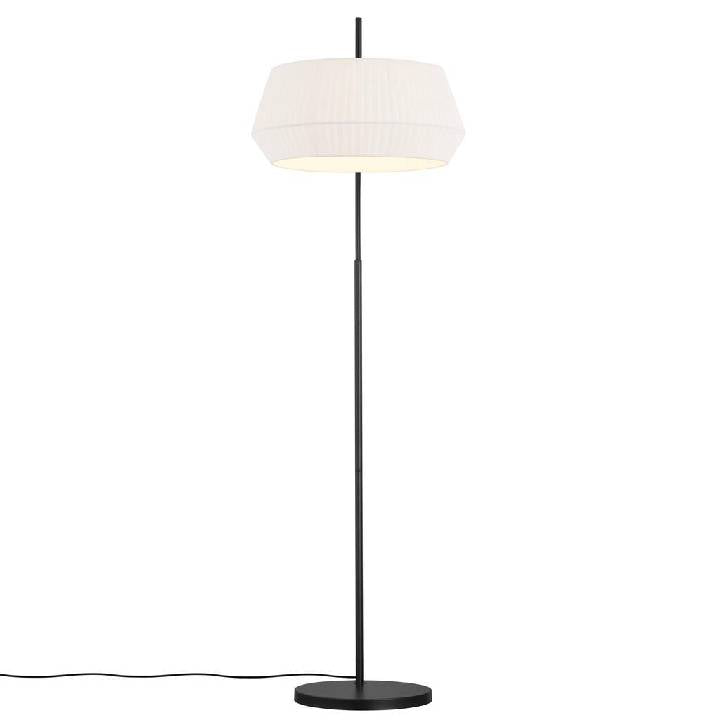 Nordlux - Dicte E27 Gulvlampe, Hvid billede 1