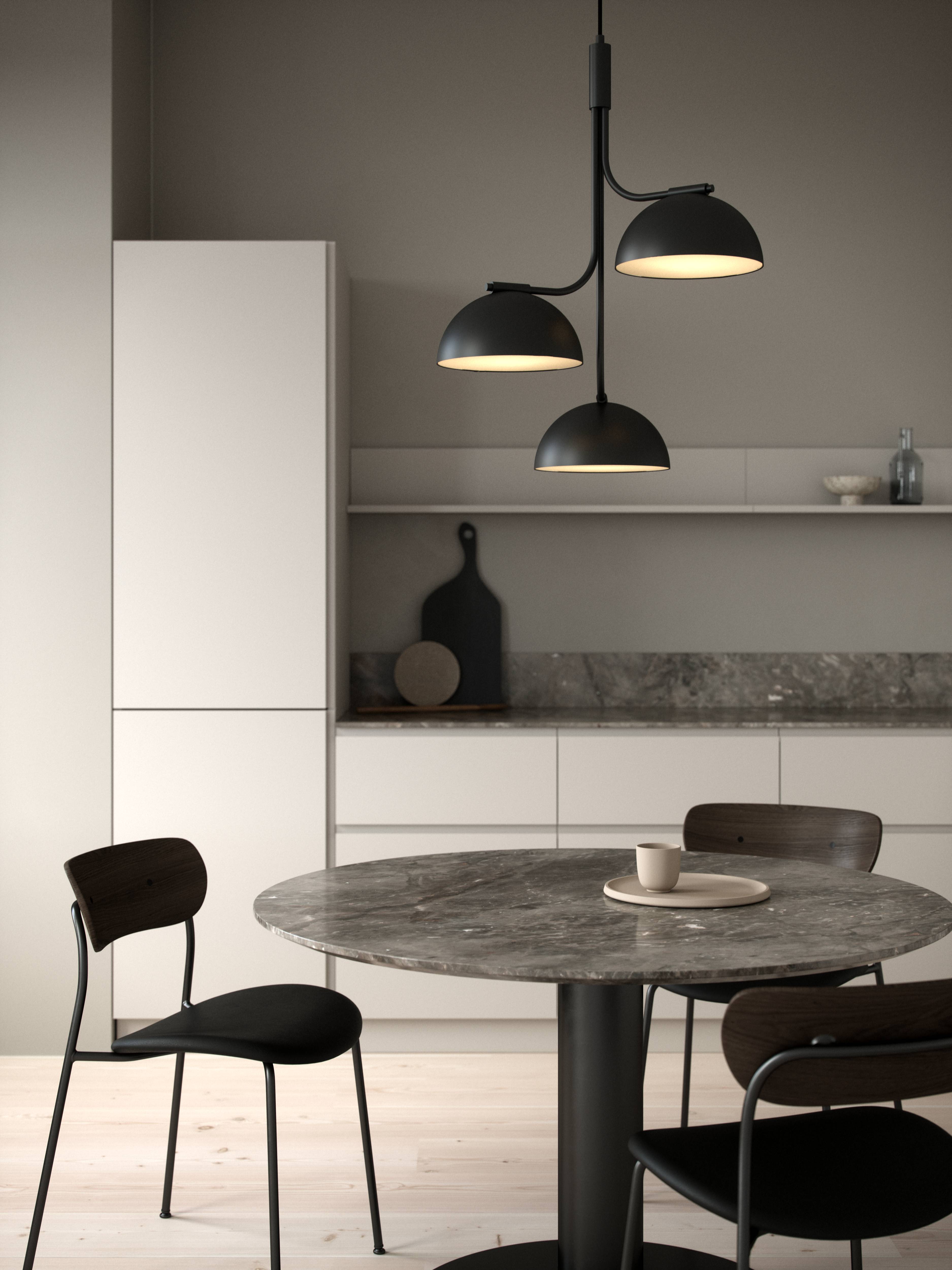 Tullio 3 x E14 sort pendel billede 3