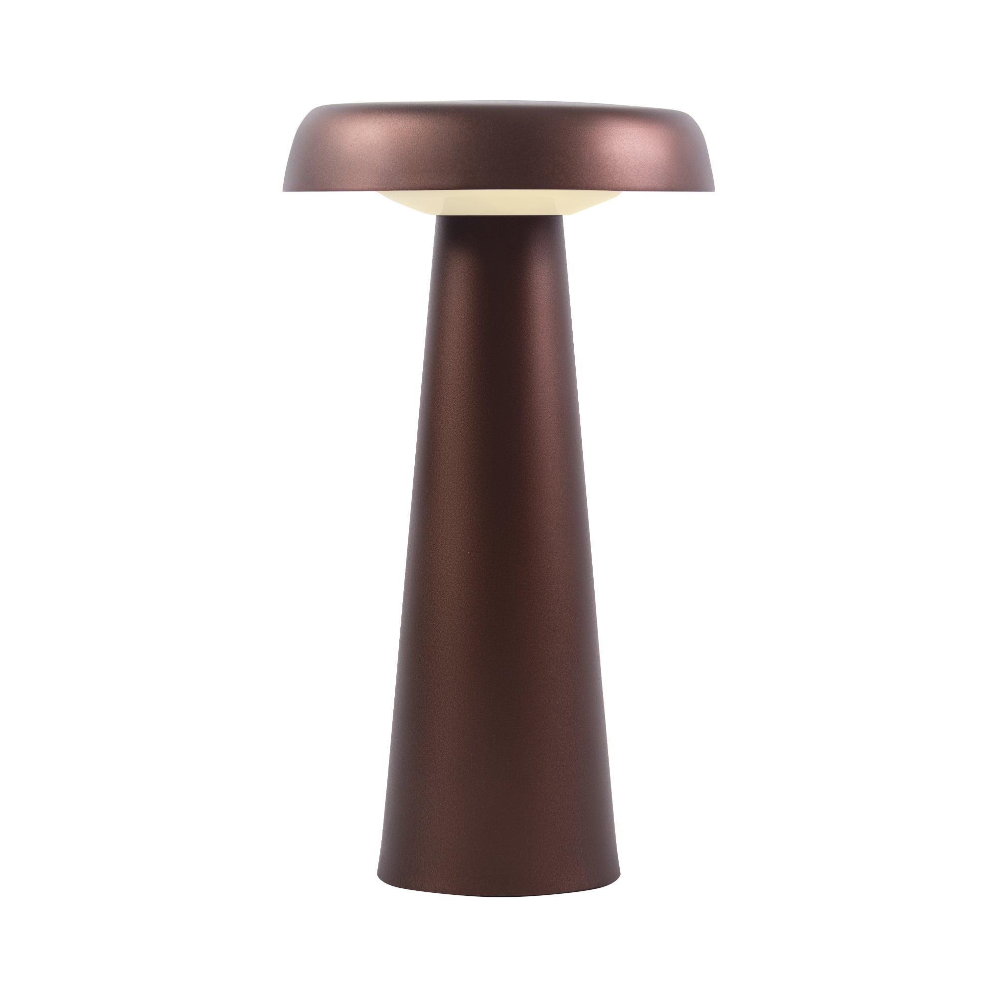 Arcello bruneret messing LED bordlampe billede 4