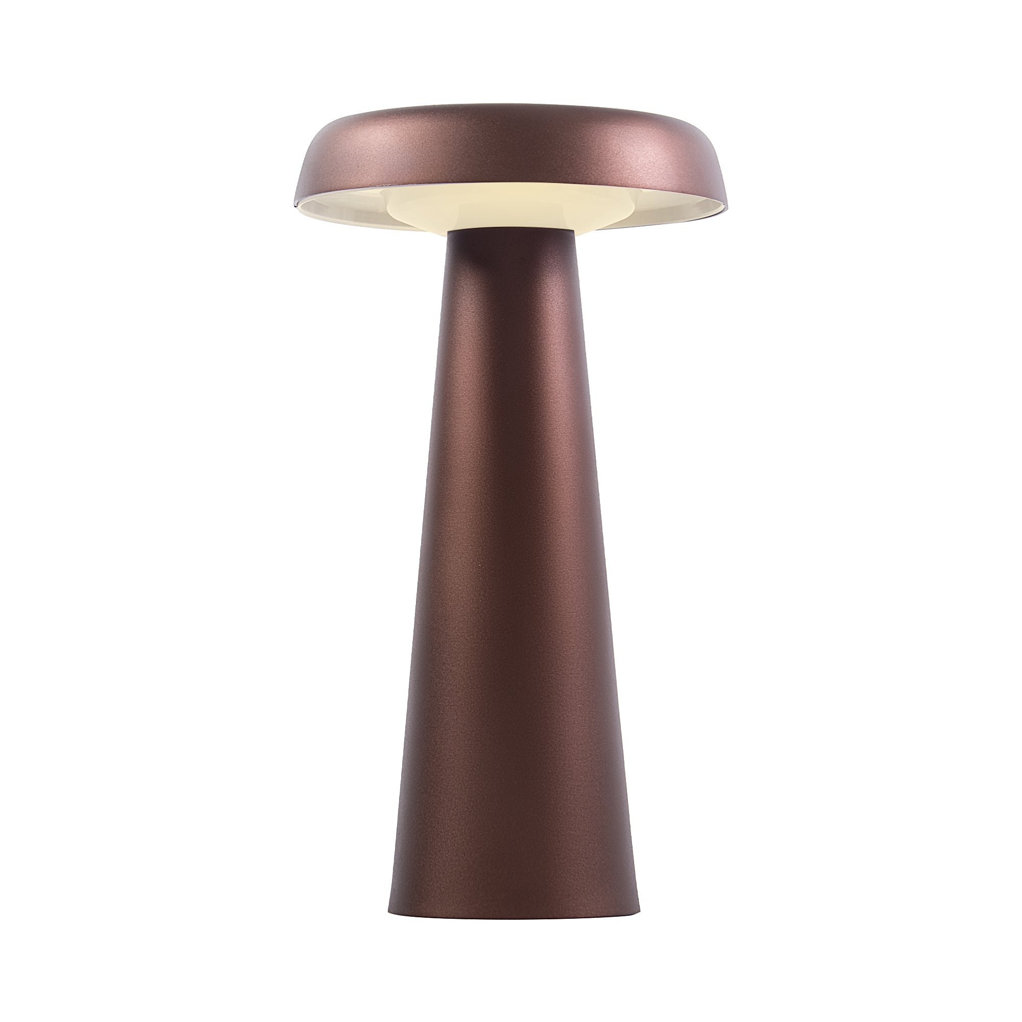 Arcello bruneret messing LED bordlampe billede 1