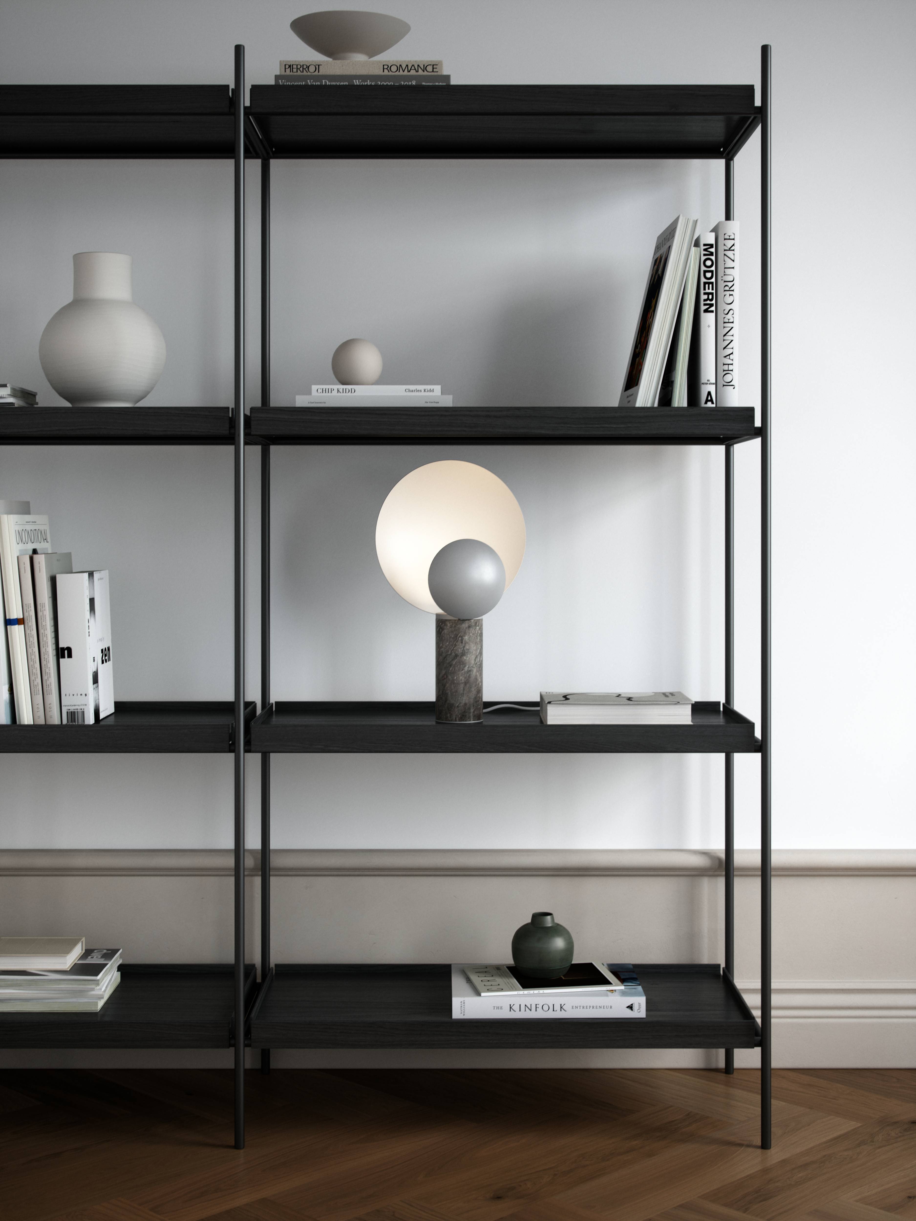 Caché matgrå bordlampe billede 3