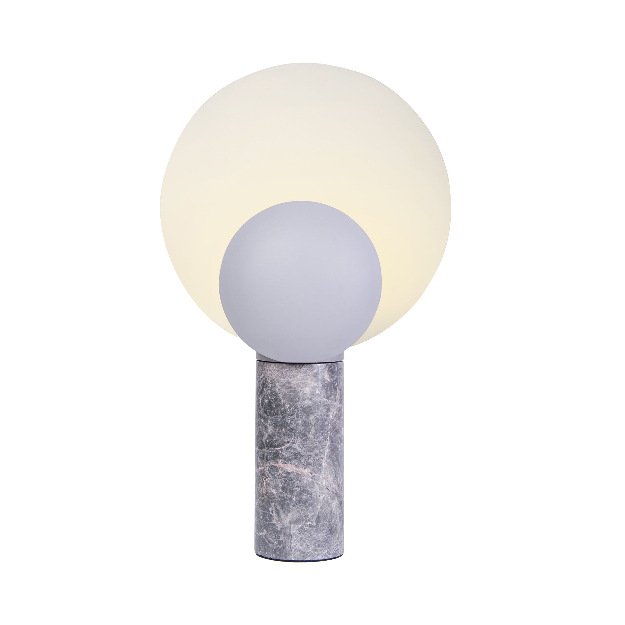 Caché matgrå bordlampe billede 4