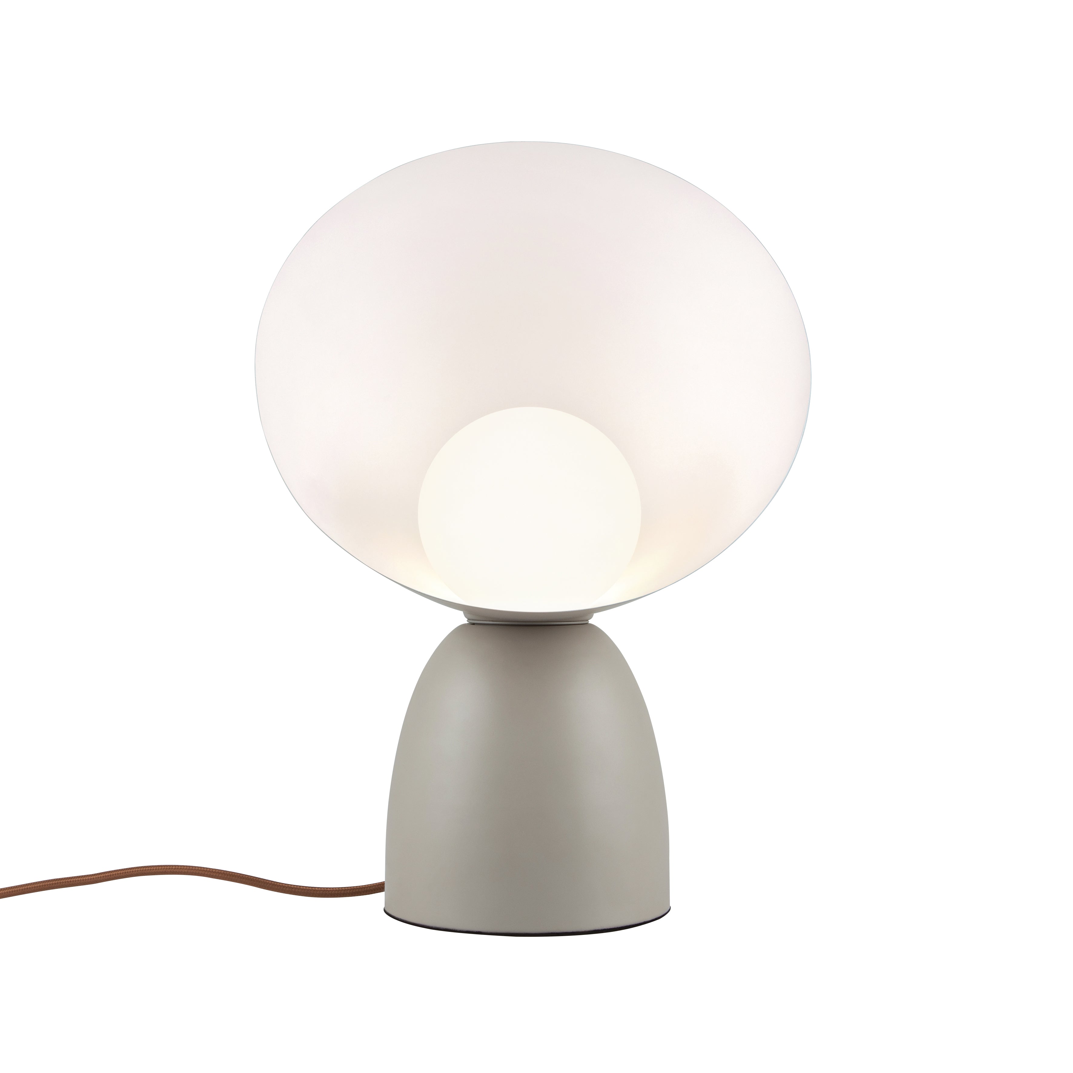 Hello brun bordlampe billede 4