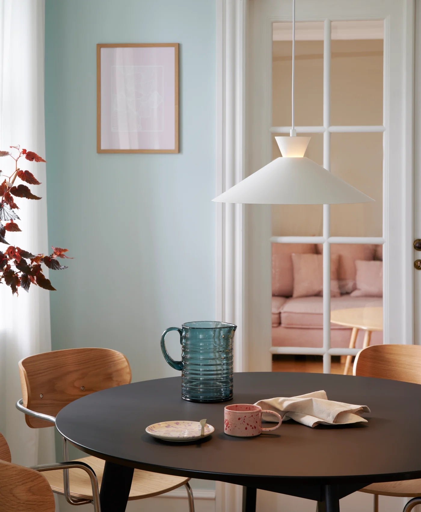Dial 45 Pendel E27 IP20, Hvid - Nordlux billede 4