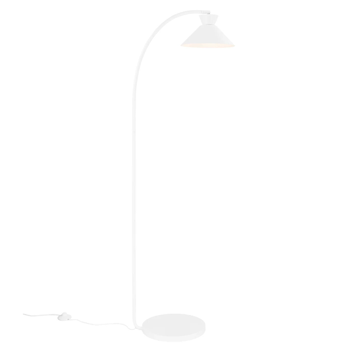 Dial Gulvlampe E27 IP20, Hvid - Nordlux billede 2