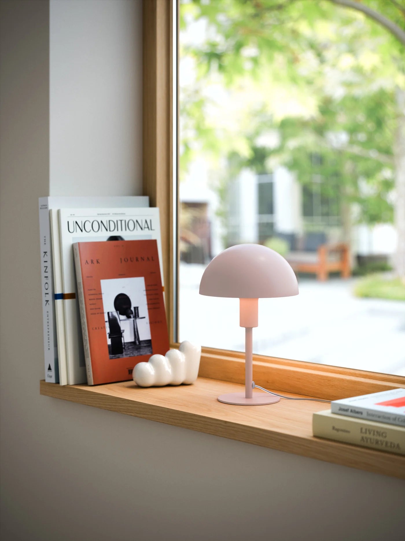 Nordlux - Ellen Mini Bordlampe E14, Støvet rosa billede 3