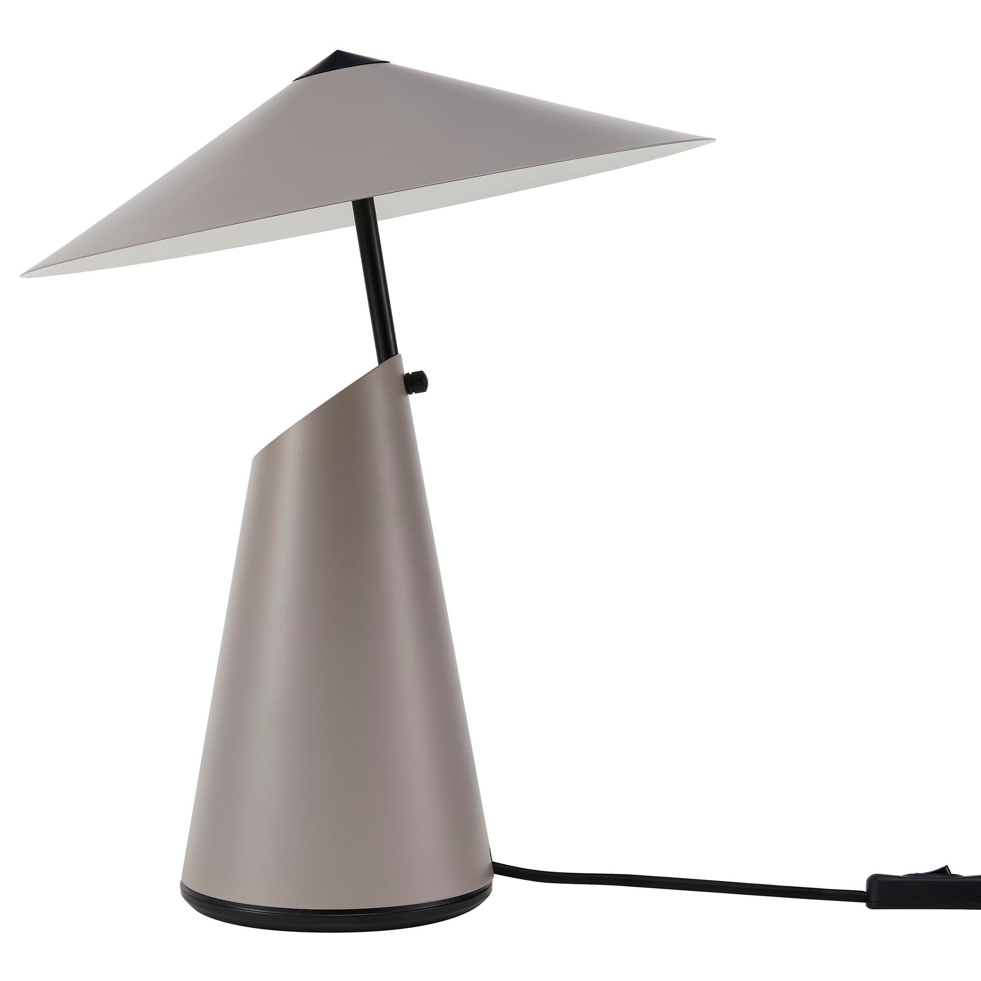 Taido E27 brun bordlampe billede 4