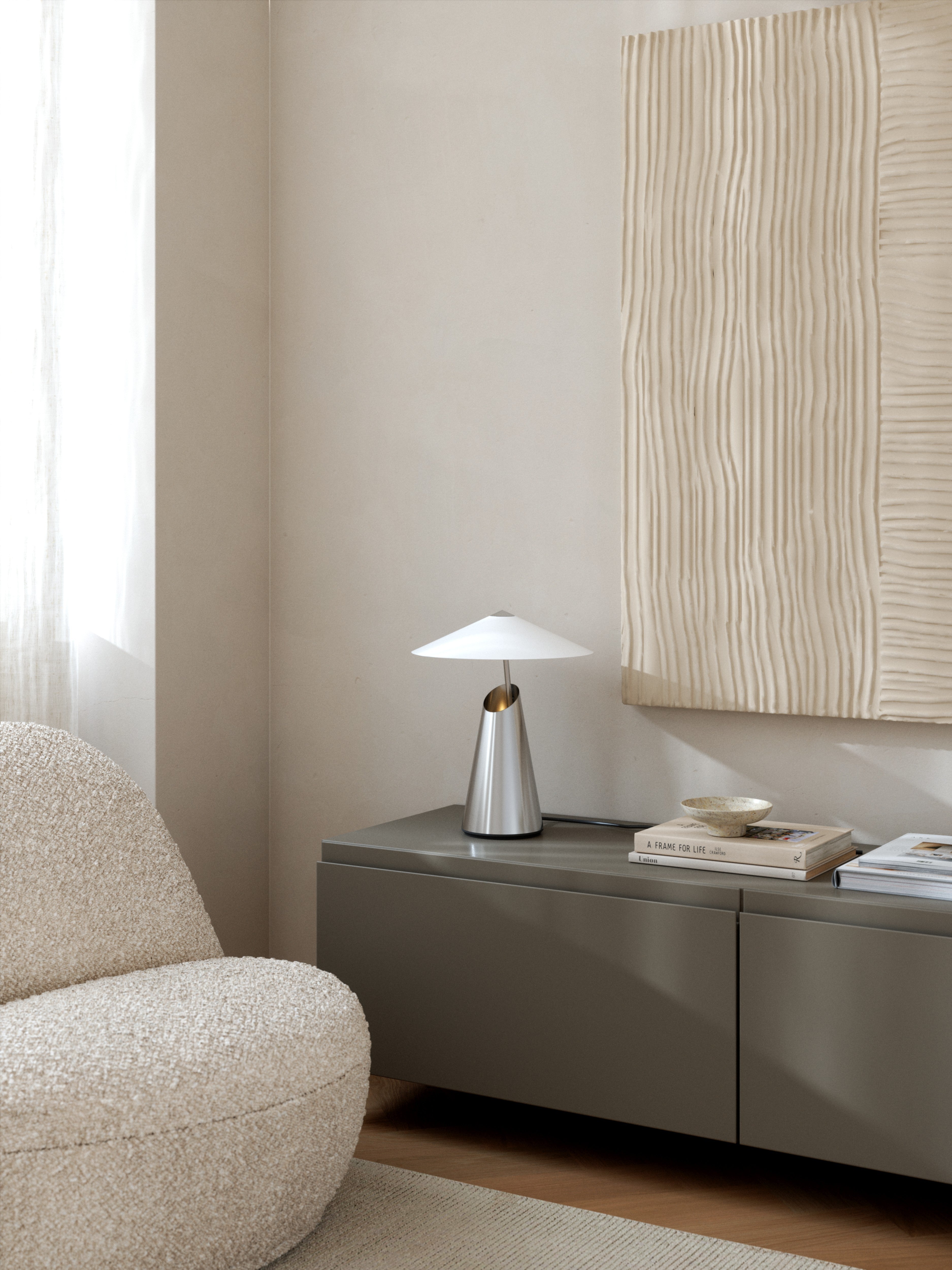 Taido E27 krom bordlampe billede 3