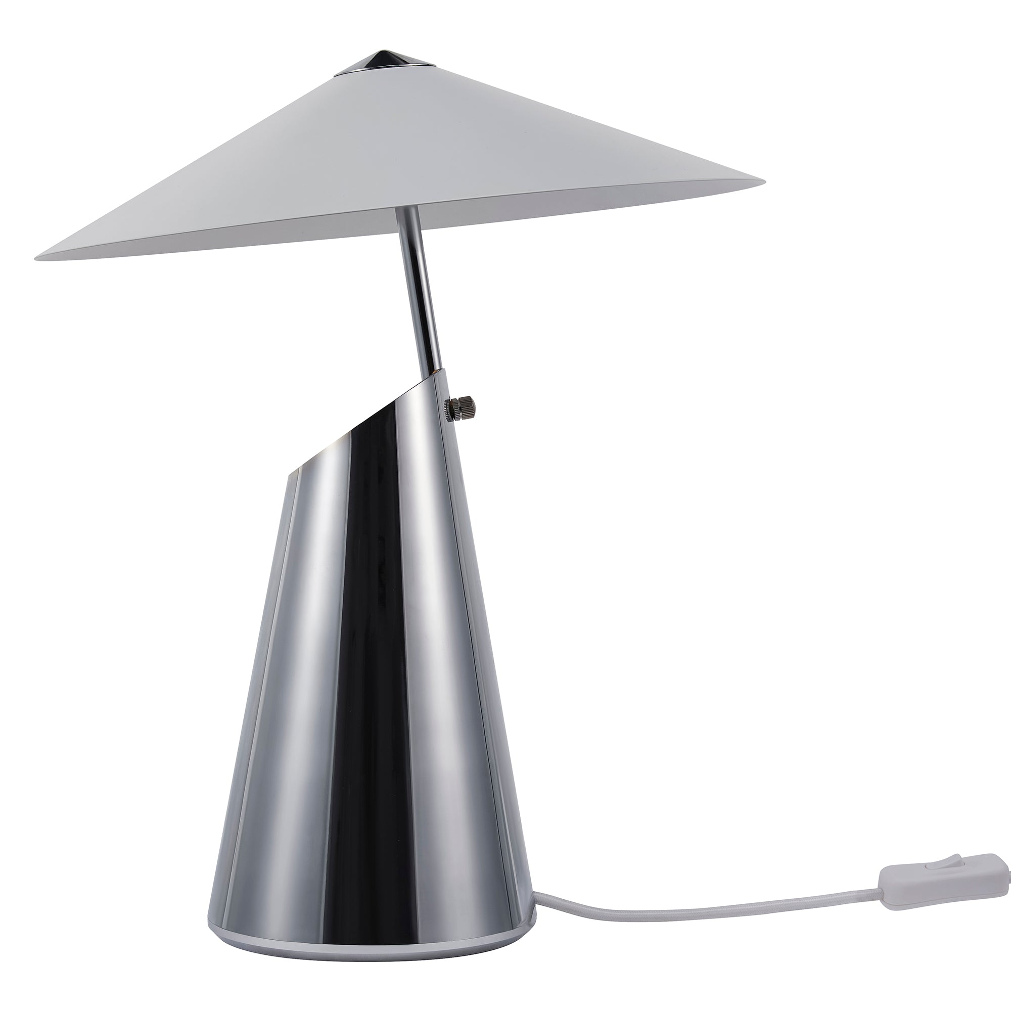 Taido E27 krom bordlampe billede 4