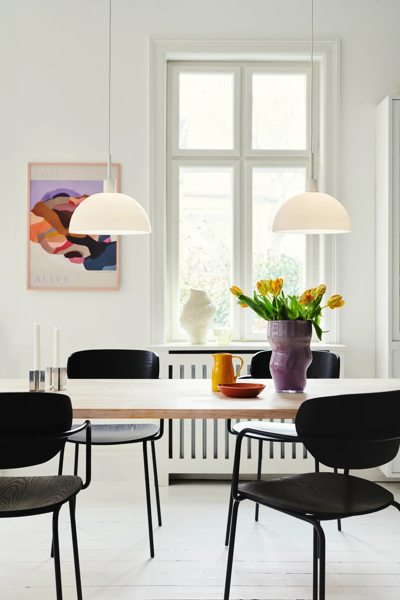 Ellen 30 Pendel E27, opal - Nordlux billede 3