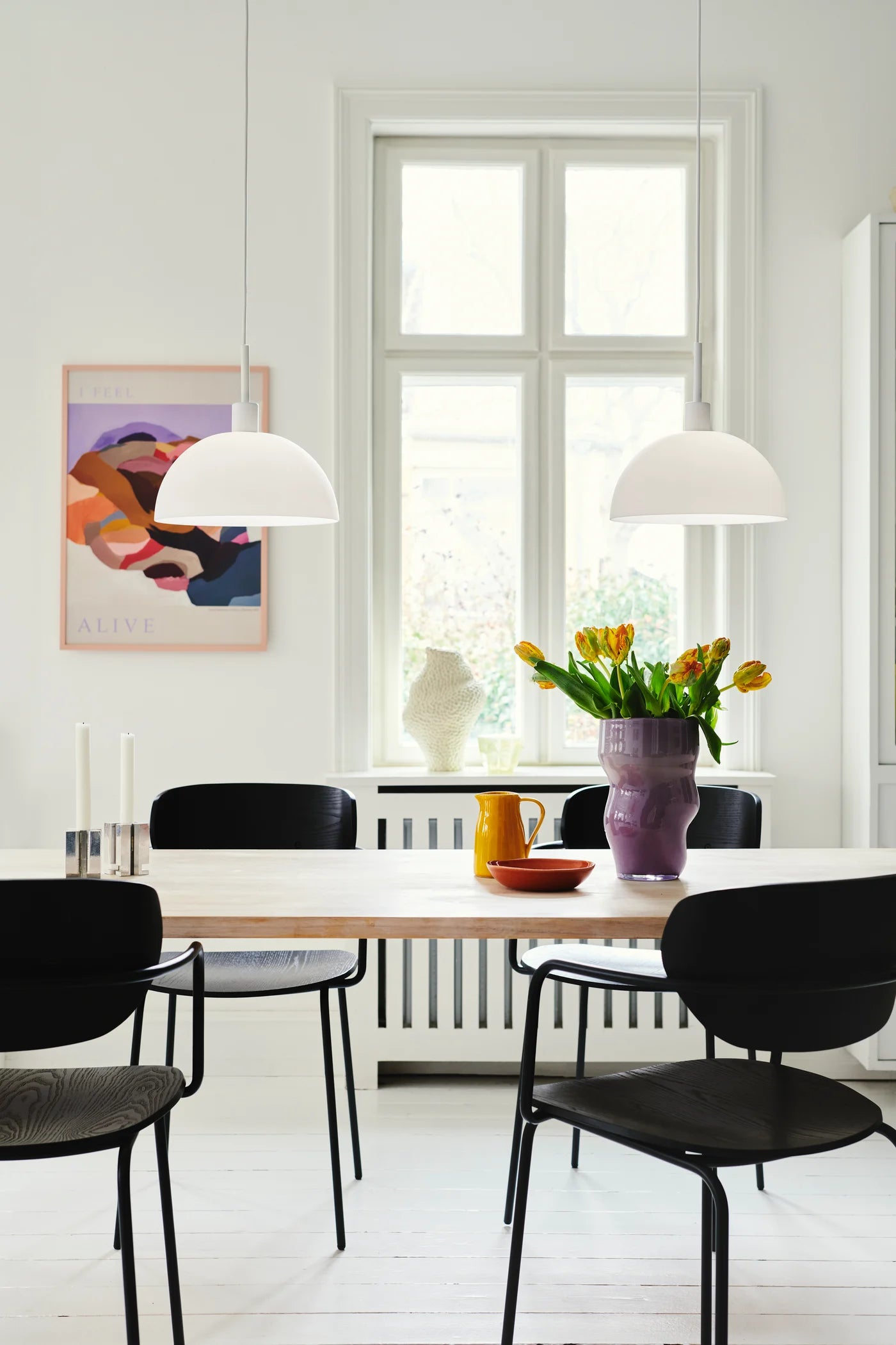 Ellen 30 Pendel E27, opal - Nordlux billede 4