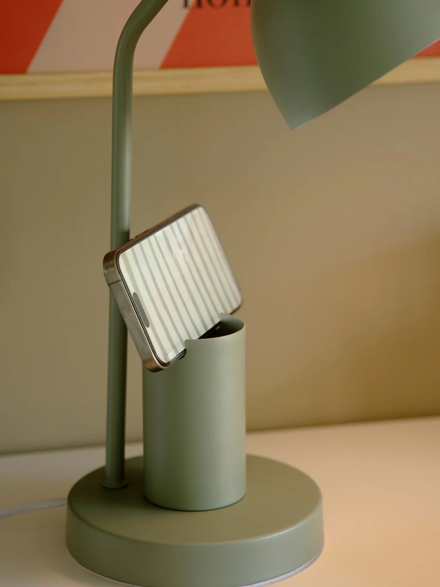 Nordlux Devone Bordlampe Dusty Green billede 3