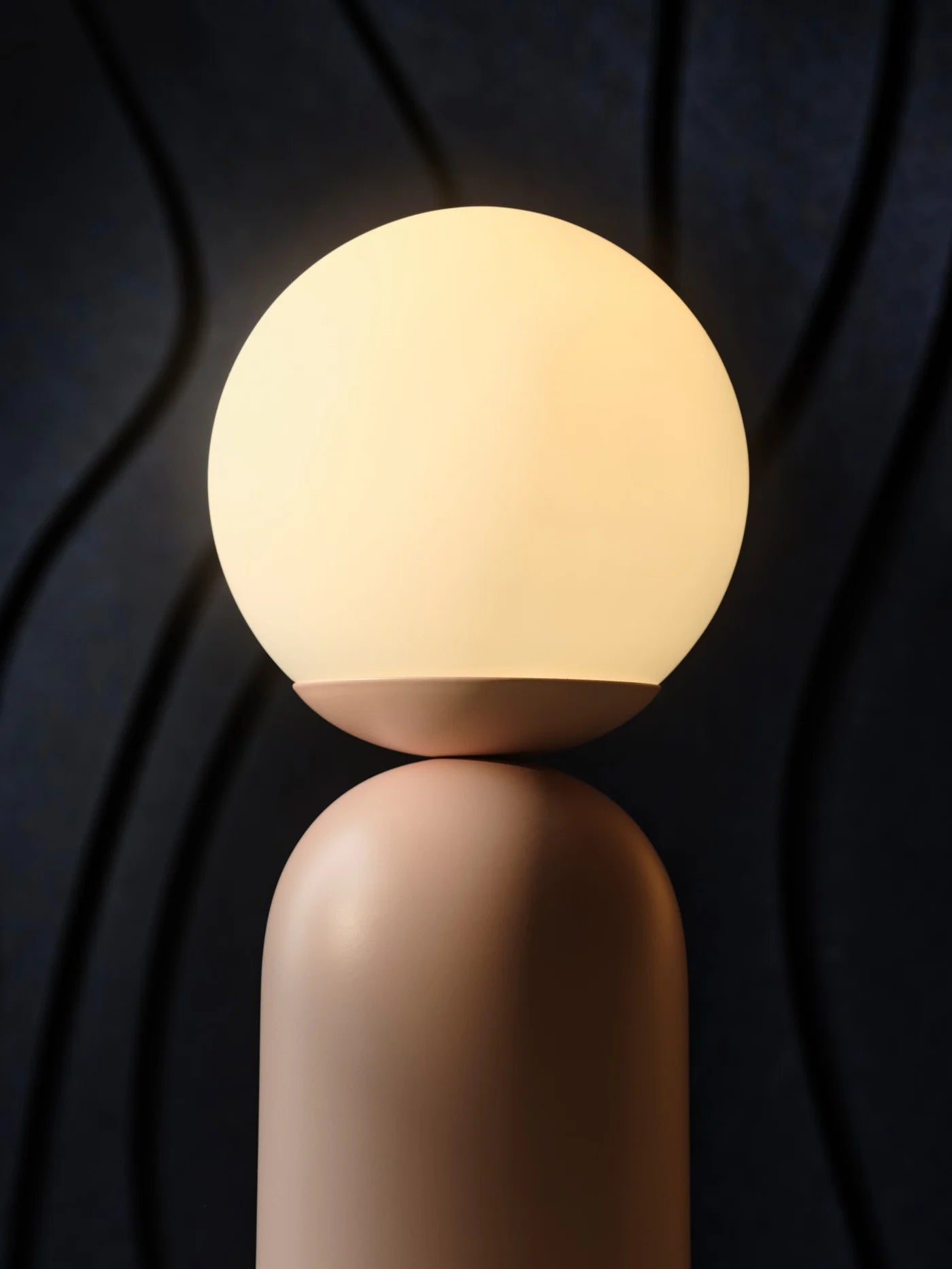 Nordlux Notti Bordlampe Støvet Rosa billede 2