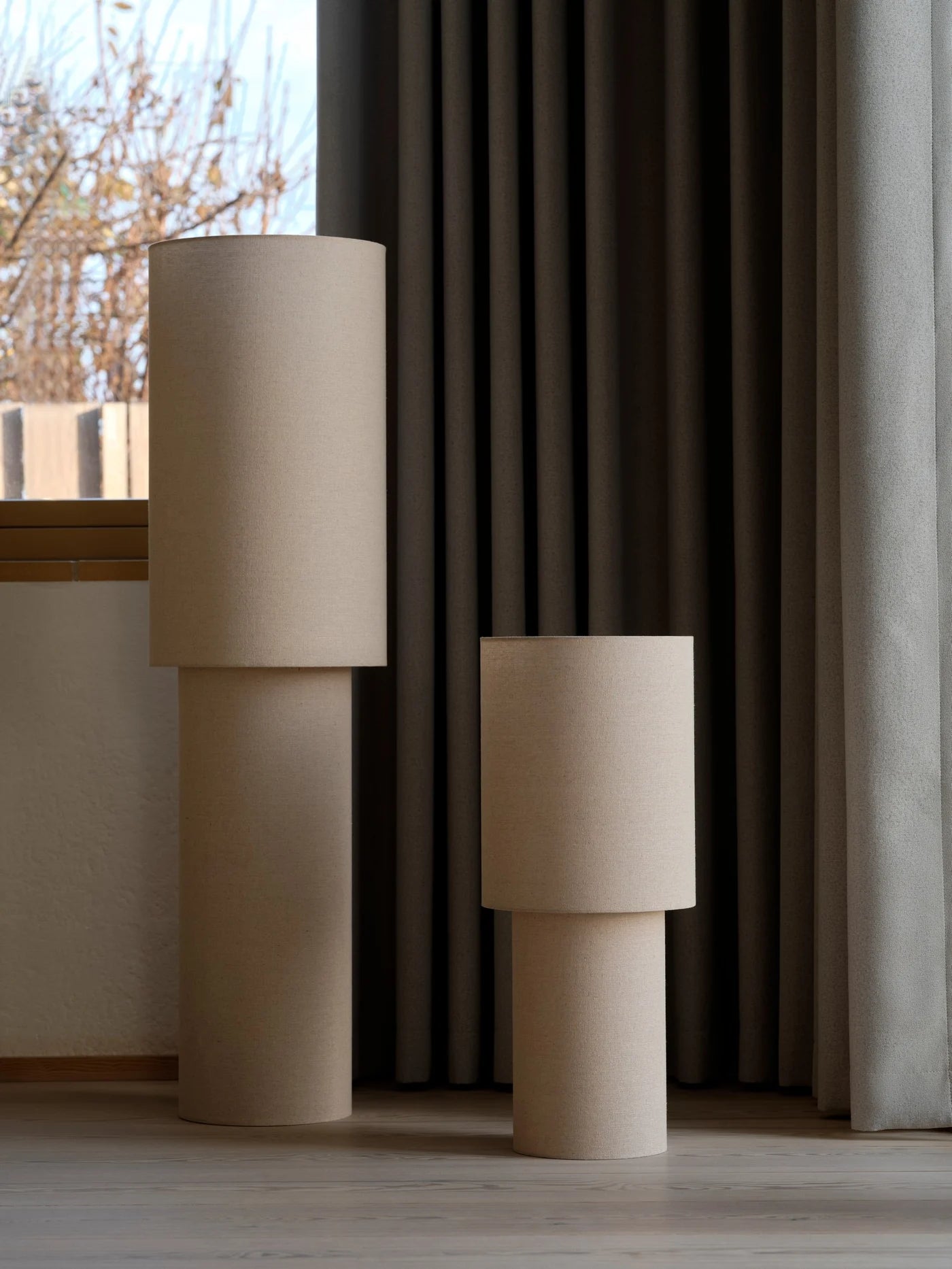 Nordlux Izara 110 Gulvlampe Beige billede 4