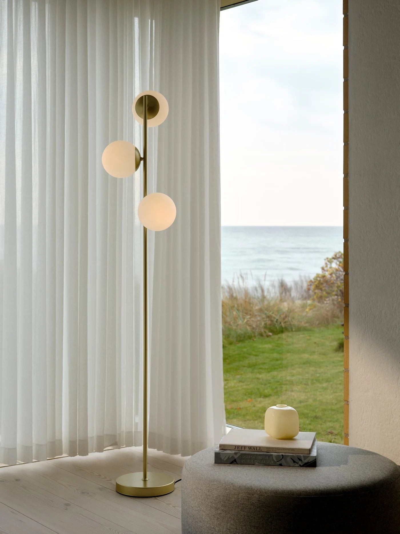 Nordlux Lilly Gulvlampe Messing billede 4